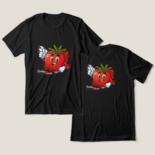 Doodlecore Tri-Blend Shirt (Design vorne & hinten)