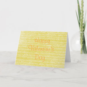 Doodled Herz Liebe Words XOXO Valentine Card Feiertagskarte