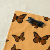 Doodled Monarch Beach Handtuch (Beispiel)