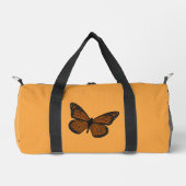 Doodled Monarch Duffle Bag (Vorderseite)