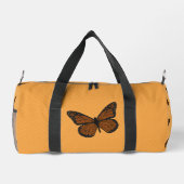 Doodled Monarch Duffle Bag (Rückseite)