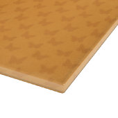 Doodled Monarch Glass Cutting Board Schneidebrett (Ecke)
