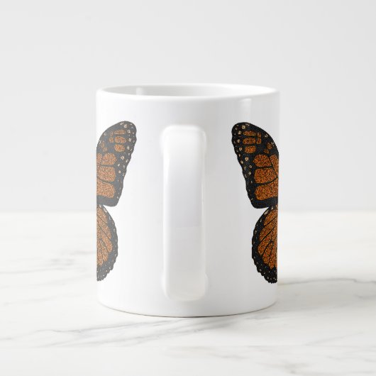 Doodled Monarch Specialty Tasse (Rückseite)