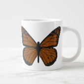 Doodled Monarch Specialty Tasse (Rechts)