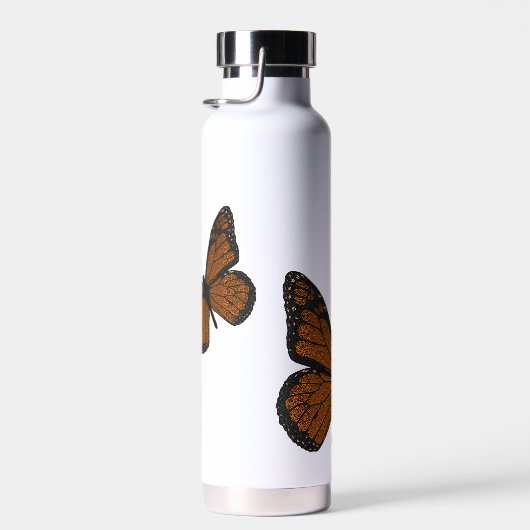 Doodled Monarch Trinkflasche (Rechts)