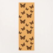 Doodled Monarch Yoga Mat Yogamatte (Vorderseite)