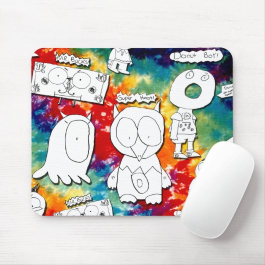 Doodlemania Mousepad (Mit Mouse)