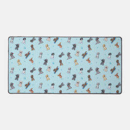 DoodleMoji Art Desk Mat Schreibtischunterlage