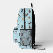 DoodleMoji KiniArt Bedruckter Rucksack (Rechts)