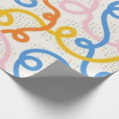 Doodlen Geschenkpapier (Ecke)