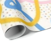 Doodlen Geschenkpapier (Rolleneckpunkt)