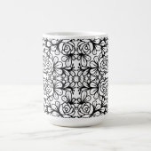 Doodlerosen Kaffeetasse (Mittel)