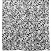 Doodleroses Duschvorhang (Vorderseite)