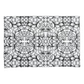 Doodleroses Kissenbezug (Vorderseite-Rechts)