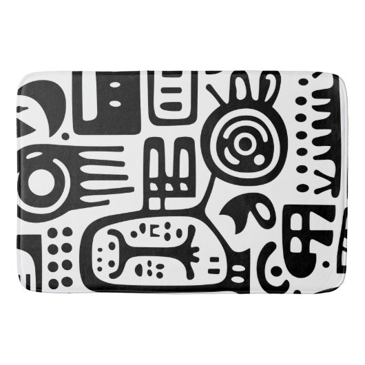 Doodles 4 von 4 badematte (Vorderseite)