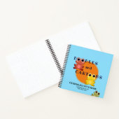 DOODLES AND CARTOON Personalisiert Frösche Sketchb Notizblock (Innenseite)
