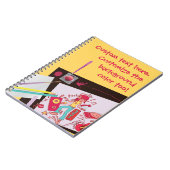 Doodles Art-Notebook Notizblock (Linke Seite)