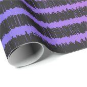 Doodles auf Lila & rosa Geschenkpapier (Rolleneckpunkt)