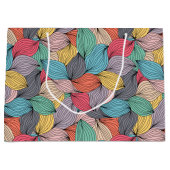 Doodles aus Garn Große Geschenktüte (Vorderseite)