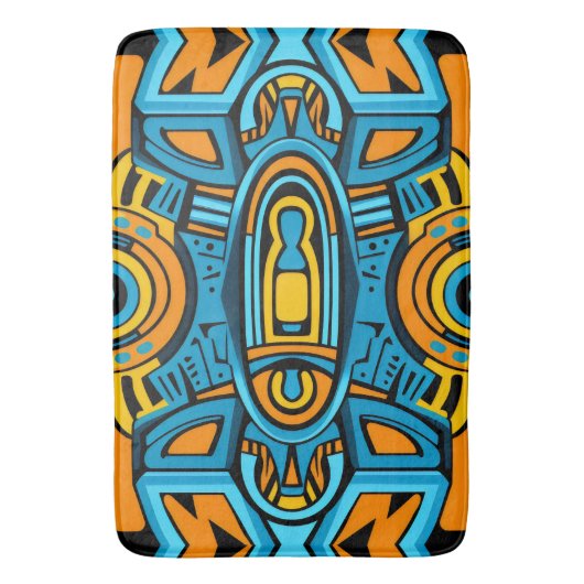 Doodles Badematte (Vorderseite Vertikal)