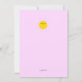 Doodles Birthday Party Einladung (Rückseite)