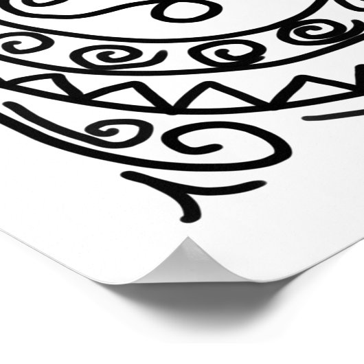 Doodles Color Me Beautiful Poster (Ecke)