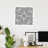 Doodles Color Me Beautiful Poster (Heimbüro)