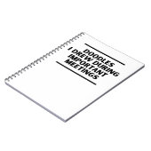 Doodles, die ich bei wichtigen Treffen gezeichnet  Notizblock (Linke Seite)