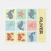 Doodles Fleecedecke (Vorderseite (Horizontal))