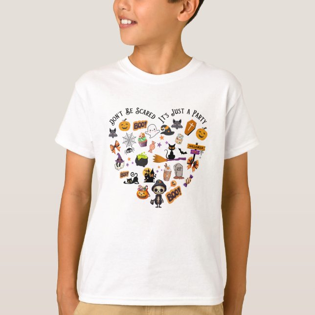 Doodles Herz T-Shirt (Vorderseite)