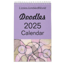 Doodles-Kalender 2025