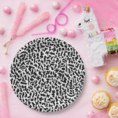 Doodles-Papierplatte Pappteller (Party)