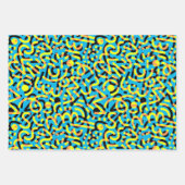 Doodles-Party Geschenkpapier Set (Vorderseite)