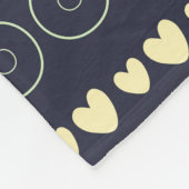 Doodles Pattern Fleecedecke (Ecke)