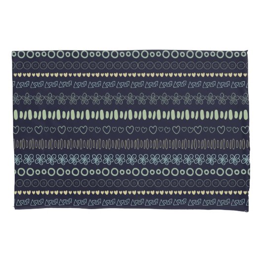 Doodles Pattern Kissenbezug (Vorderseite)