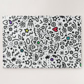 Doodles! Pop der Farbe! Herausforderung Puzzle (Horizontal)