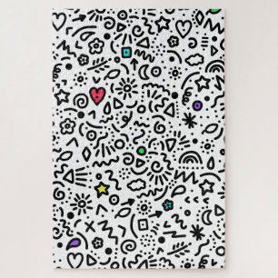 Doodles! Pop der Farbe! Herausforderung Puzzle