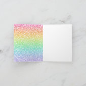 Doodles! Rainbow-Faltkarte (Innenseite)