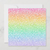 Doodles! Rainbow-Flachkarte (Rückseite)