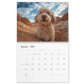 Doodles sind Menschen zu kalendern Kalender (Feb 2027)