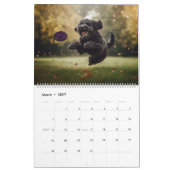 Doodles sind Menschen zu kalendern Kalender (Mär 2027)