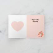 Doodles vor Typen Karte (Innenseite)