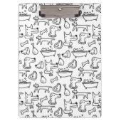 Doodles Zwischenablage Klemmbrett (Vorderseite)