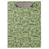 Doodles Zwischenablage Klemmbrett (Vorderseite)