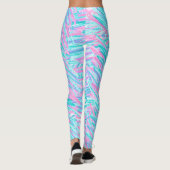 Doodly Neon Nostalgic Leggings (Rückseite)