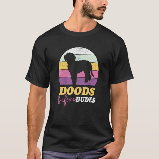 Doods Before Dudes Bernedoodle Labradoodle Goldend T-Shirt (Vorderseite)