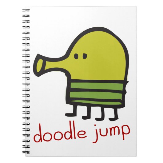 Doodsprung-Notebook Notizblock (Vorderseite)