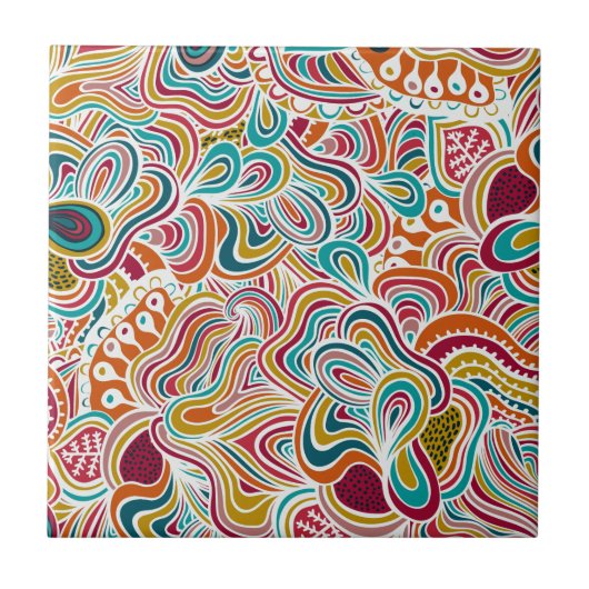 Doodulation Fliese (Vorderseite)