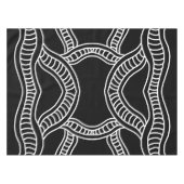 Doodwave-Band Tischdecke (Vorderseite (Horizontal))