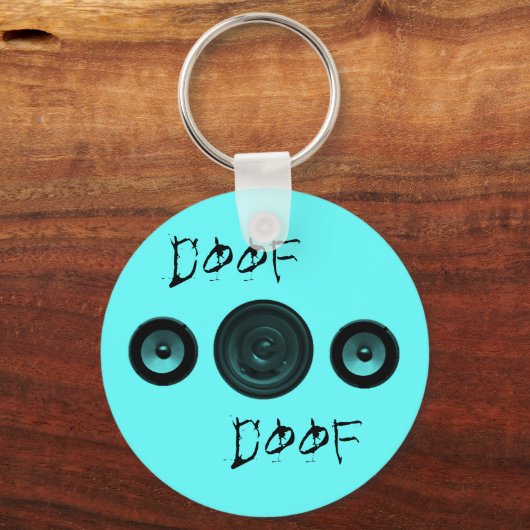 Doof...Doof Schlüsselanhänger (Vorderseite)